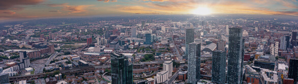 Manchester skyline